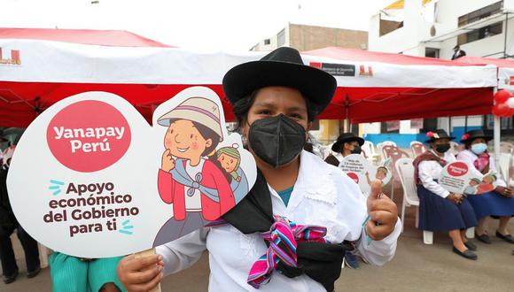Más de 13 millones peruanos recibirán el Bono Yanapay, una ayuda económica de 350 soles. (Foto: Midis)