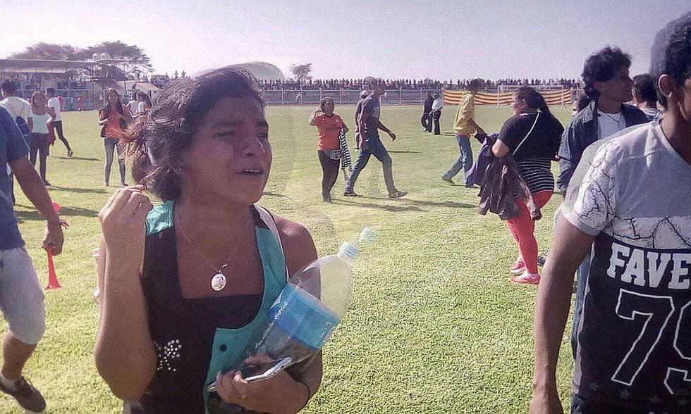 Un partido de Copa Perú terminó nuevamente en bronca [FOTOS]