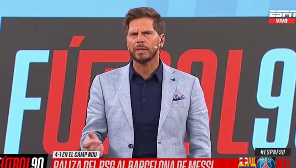 'Pollo' Vignolo pide a Lionel Messi salir de Barcelona