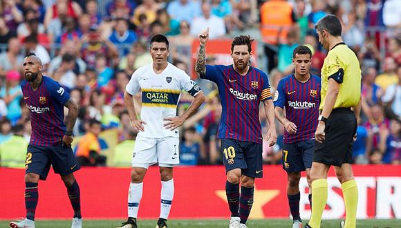 Barcelona venció 3-0 a Boca Juniors en el Trofeo Joan Gamper 2018