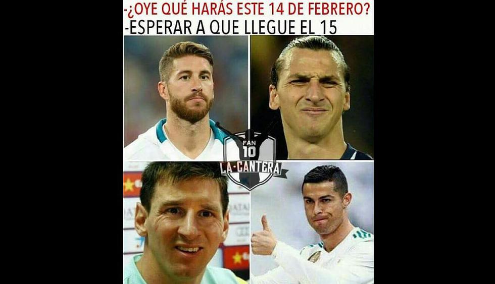 San Valentín y los memes más divertidos por la Champions League [FOTOS]