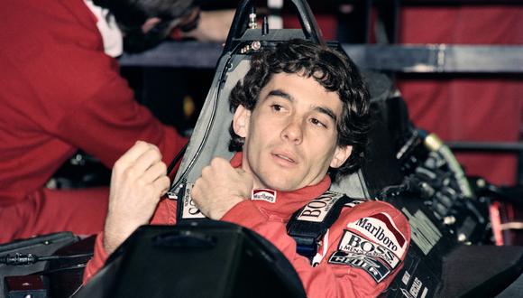 Netflix anuncia el primer drama de ficción sobre Ayrton Senna. (Foto: Jean-Loup GAUTREAU and Pascal PAVANI / AFP)