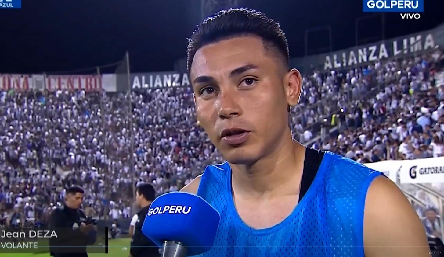 Alianza Lima | Jean Deza explicó el significado de su peculiar celebración | VIDEO