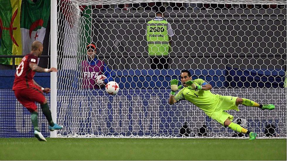 Portugal vs. Chile: Las mejores imágenes Claudio Bravo, la figura del partido