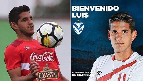 Vélez Sarfield hizo oficial fichaje de Luis Abram hasta el 2021