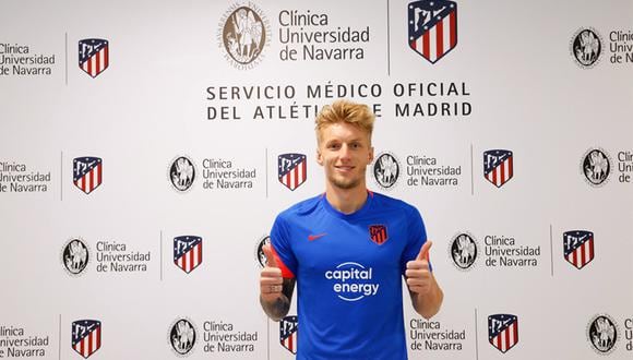 Atlético Madrid anunció el fichaje de Daniel Wass. (Foto: Atlético Madrid)