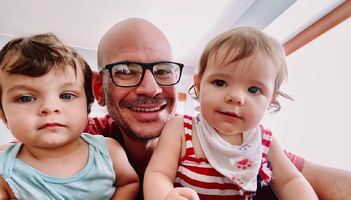 Los mellizos de Ricardo Morán celebraron un año de vida. (Foto: Instagram @ricardomoranvargas)