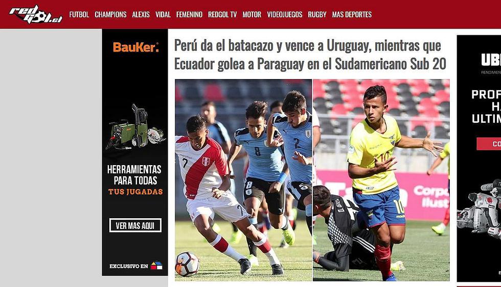 Prensa mundial sorprendida tras triunfo de la selección peruana sub 20 [FOTOS]