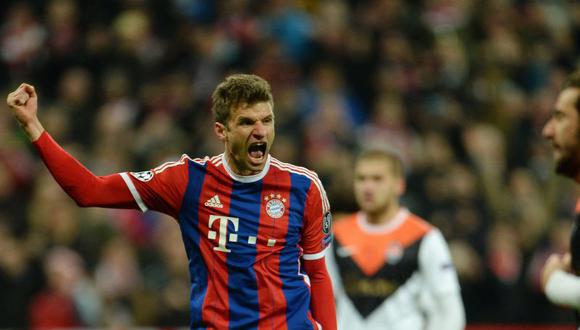 Champions League: Bayern Múnich goleó 7-0 a Shaktar y pasó a cuartos de final [VIDEO]