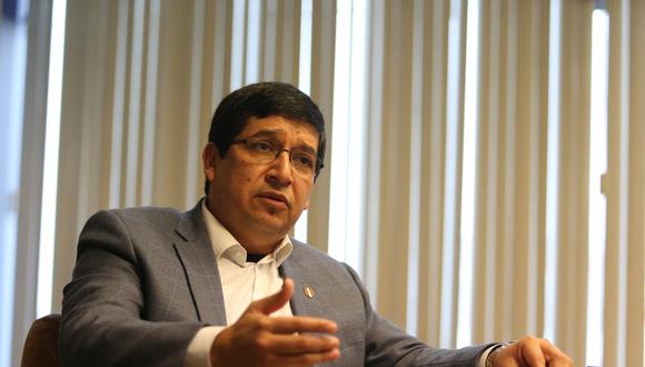 Óscar Chiri, secretario general de la FPF, se pronunció sobre el tema de la vacunación a la selección peruana. (Foto: GEC)