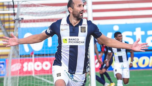 Hernán Barcos se consagró como el goleador de Alianza Lima en la temporada pasada. (Foto: Liga 1)