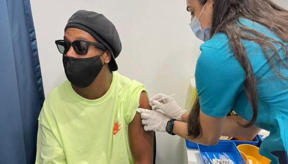 Ronaldinho Gaúcho fue vacunado contra el coronavirus. (Foto: Instagram)