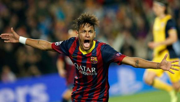 Neymar, uno de los privilegiados que ganó la Champions League y la Copa Libertadores 