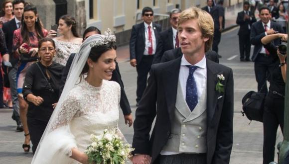 Alessandra de Osma se convertirá en madre, fruto de su matrimonio con Cristián de Hannover. (Foto: AFP)