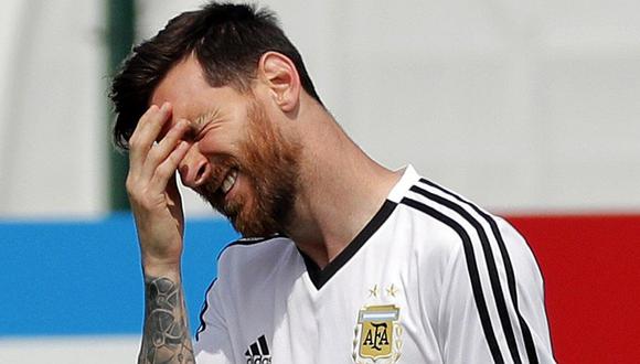 Prensa argentina pide que Messi no juegue ante Nigeria en Rusia 2018
