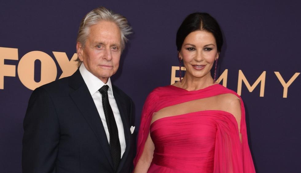 Michael Douglas se casó con Catherine Zeta-Jones en el 2000 y tienen dos hijos. (Foto: AFP)