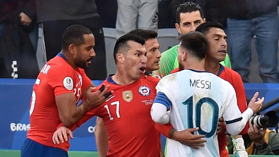 Chile vs. Argentina: la indignación de la prensa argentina con la expulsión de Lionel Messi | FOTOS