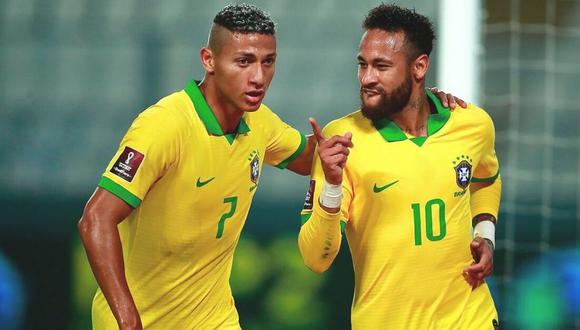 Neymar tuvo descuido en redes sociales con su amigo Richarlison.
