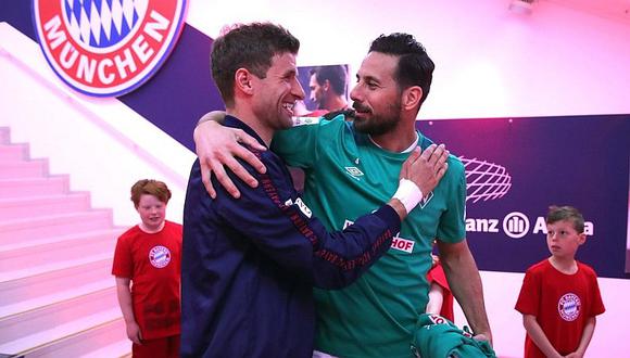 Bayern Munich y el mensaje para Claudio Pizarro por dejarlos cerca al título | FOTO