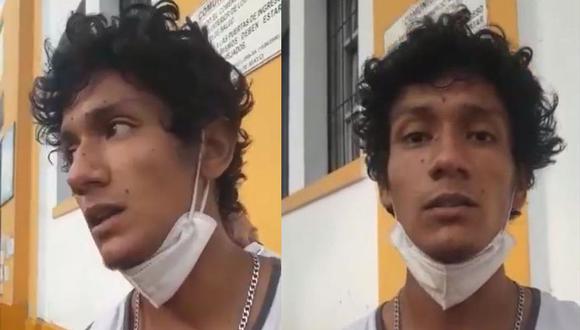 Luis Fernando Araujo Enríquez fue hallado el último martes en el hospital Dos de Mayo, luego de tres días de ser reportado como desaparecido. (Captura de video/Aprodeh/Twitter)