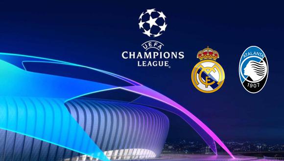 Real Madrid y Atalanta en vivo y en directo chocan por los octavos de final de la Champions. FOTO: Composición