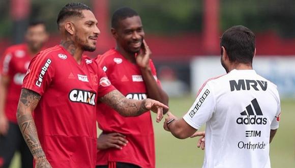 "Paolo Guerrero quiere quedarse en Flamengo", indica medio brasileño