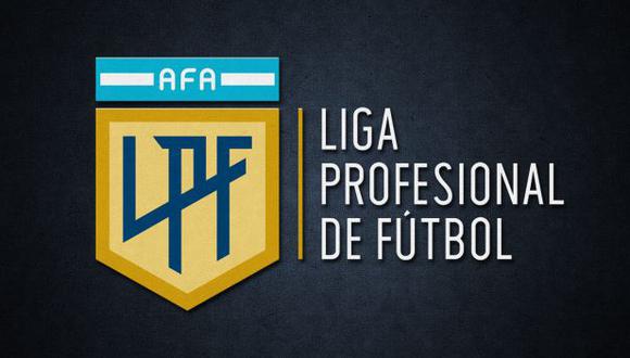 El logo de la Liga Profesional de Fútbol en Argentina. (Foto: LPF)