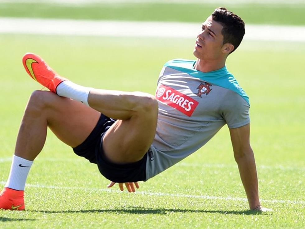 Mundial Brasil 2014: Cristiano Ronaldo vuelve a entrenar con sus compañeros en Portugal