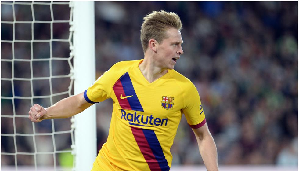 Edad 22: Frenkie de Jong juega en FC Barcelona y está valorizado en 97 millones de dólares (Foto AFP)