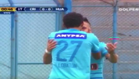 Sporting Cristal: Christian Ortiz 'madrugó' a Huancayo con este golazo