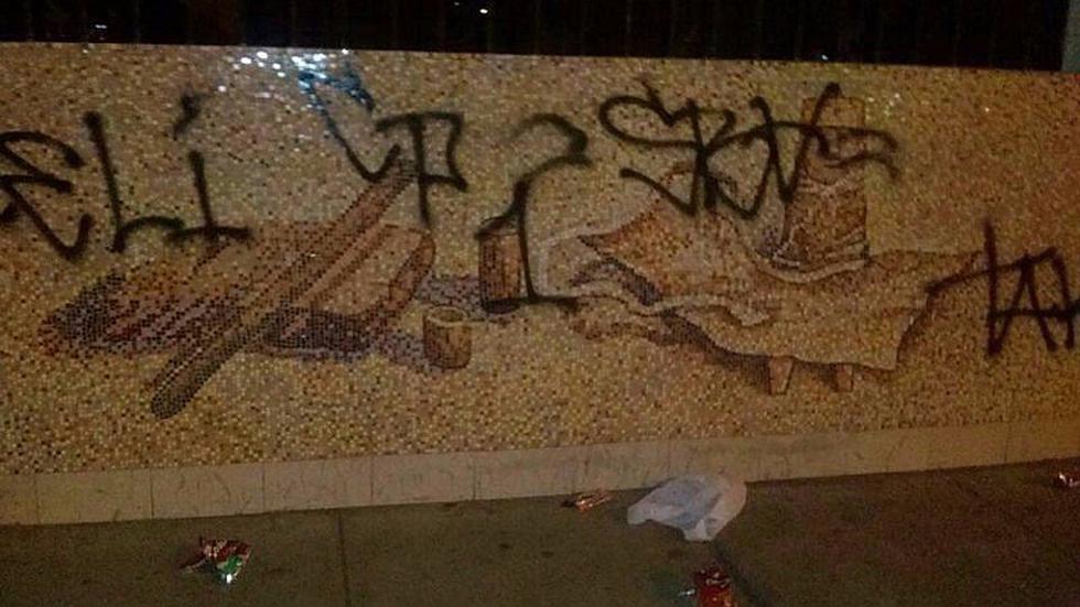 Denunciarán a hinchas de Sport Boys por rayar mural en Trujillo [FOTO]