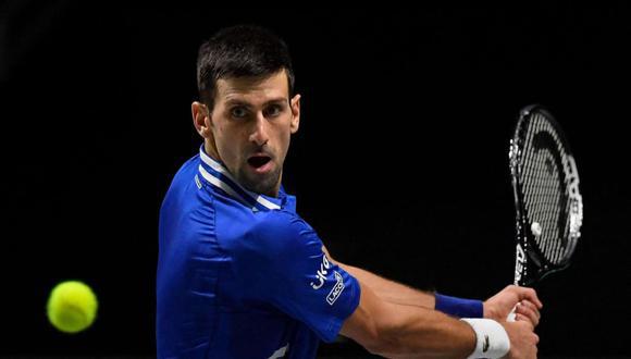 Djokovic se refirió a su caso positivo de COVID-19 y su participación en algunas actividades. (Foto: AFP)