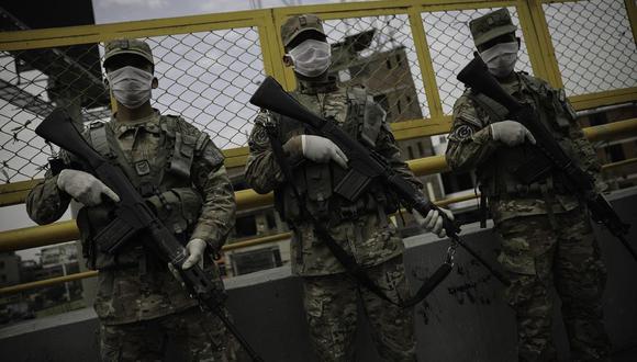 Ministerio de Defensa demandó respeto a la institucionalidad de las Fuerzas Armadas. (Foto: Joel Alonzo/GEC)