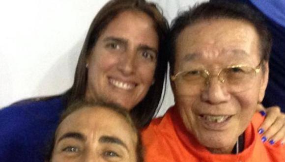 Mira el selfie de Natalia Málaga, Man Bo Park y Gaby Pérez del Solar