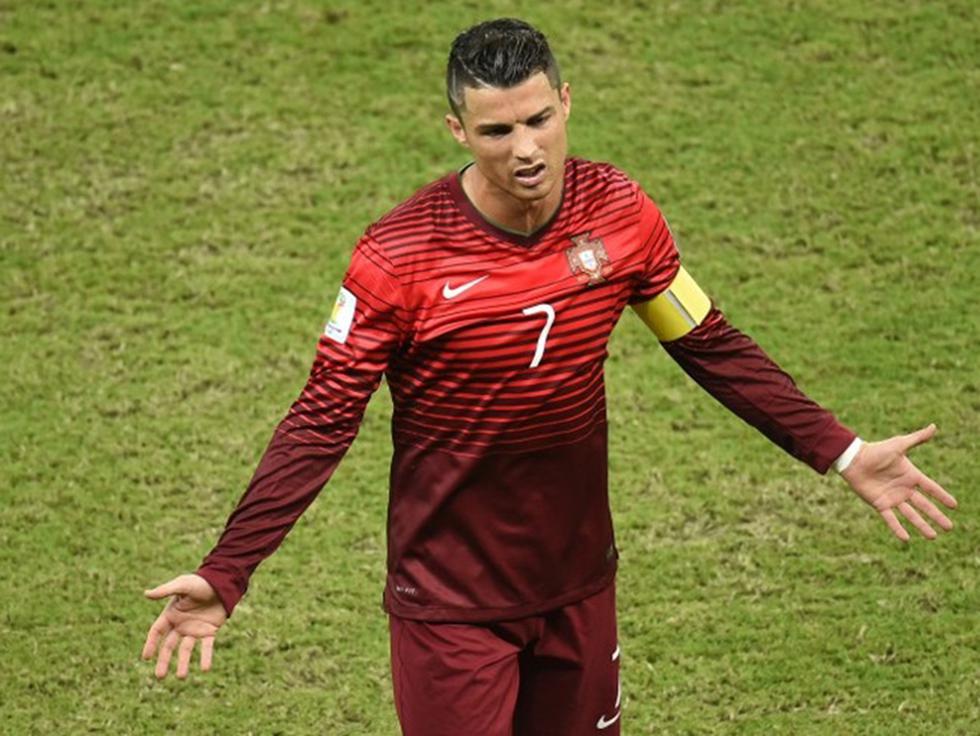 Mundial Brasil 2014: Así quedó Cristiano Ronaldo tras la casi eliminación de Portugal [FOTOS] 