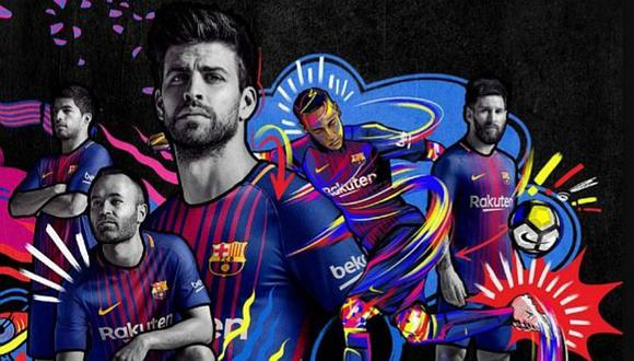 Barcelona presentó la nueva camiseta que lucirá la próxima temporada [FOTOS] 