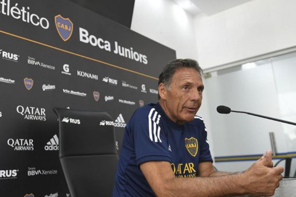 Miguel Ángel Russo hablando sobre Carlos Zambrano. (Foto: Twitter)