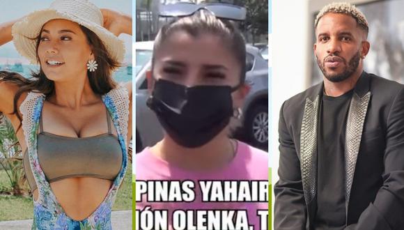 Yahaira Plasencia fue consultada sobre el presunto amorío entre Olenka Mejía y Jefferson Farfán. (Foto: Instagram / Willax TV)