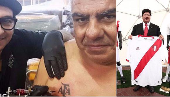 Selección peruana: ¿Se animará a tatuarse también Edwin Oviedo?