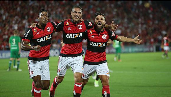 Flamengo 5-1 Chapecoense: Guerrero se despertó en el Brasileirao