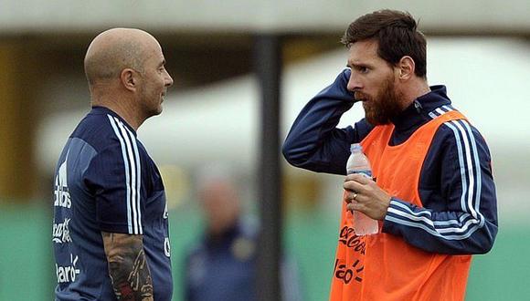 Argentina: revelan plan de Sampaoli para que Messi se sienta feliz [FOTO]
