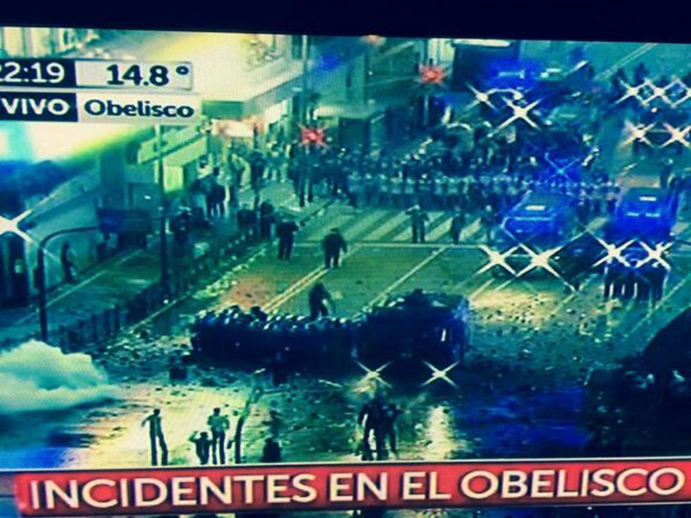 Se reportan saqueos y violencia en Buenos Aires por segundo lugar de Argentina [VIDEO]