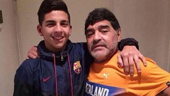 Sobrino-nieto de Maradona marca gol en su debut con River Plate | VIDEO