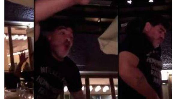 Diego Maradona y su video a lo Bob Marley que se hizo viral 