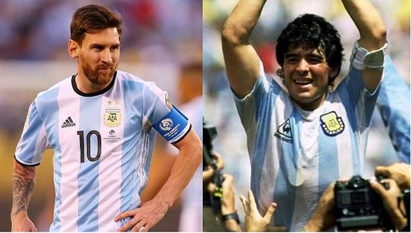 Caniggia sobre Messi: "Si gana el Mundial, no superará a Maradona"