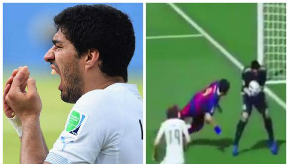 FIFA 16: juego es tan realista que Luis Suárez mete goles mordiendo [VIDEO]