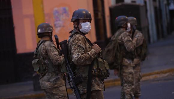 Trabajo conjunto de las Fuerzas Armadas (FF.AA.) y la Policía Nacional del Perú (PNP) durará por 45 días en provincias de La Libertad.(Foto: César Grados/GEC)
