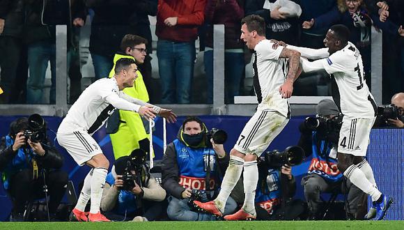 Juventus ganó 1-0 a Valencia con Cristiano y Mandzukic como figuras