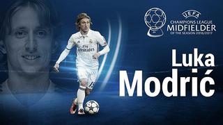 Champions League: Luka Modric fue elegido como el mejor mediocampista