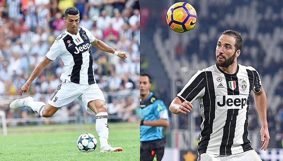 Higuaín culpa a Cristiano Ronaldo de no seguir en la Juventus por su llegada